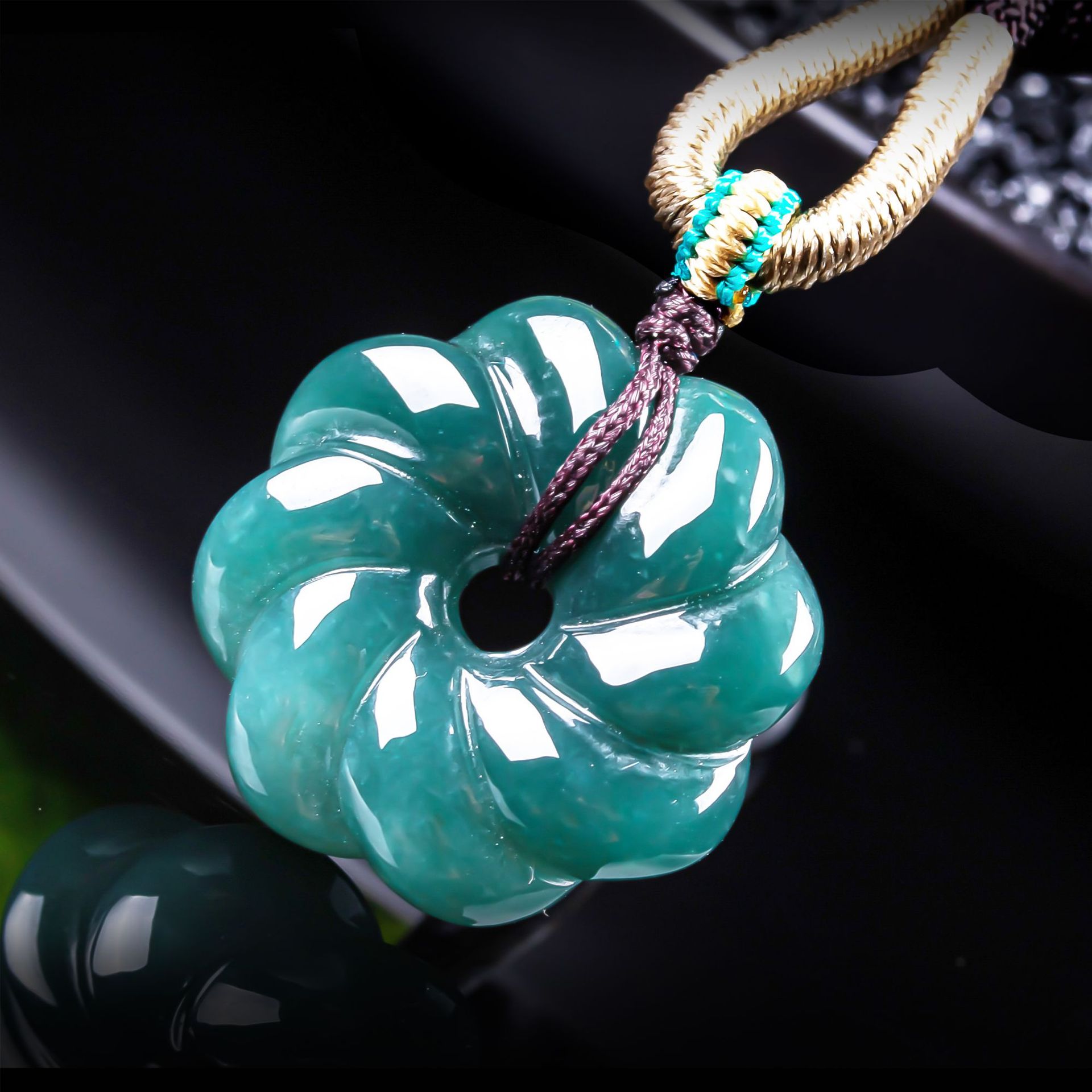 Natural Burmese Jadeite Flower - Women'S Accessories Jewelry review and price