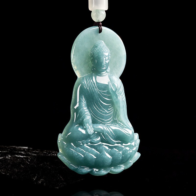 Natural Burmese Jadeite Buddha - Women'S Accessories Jewelry review and price