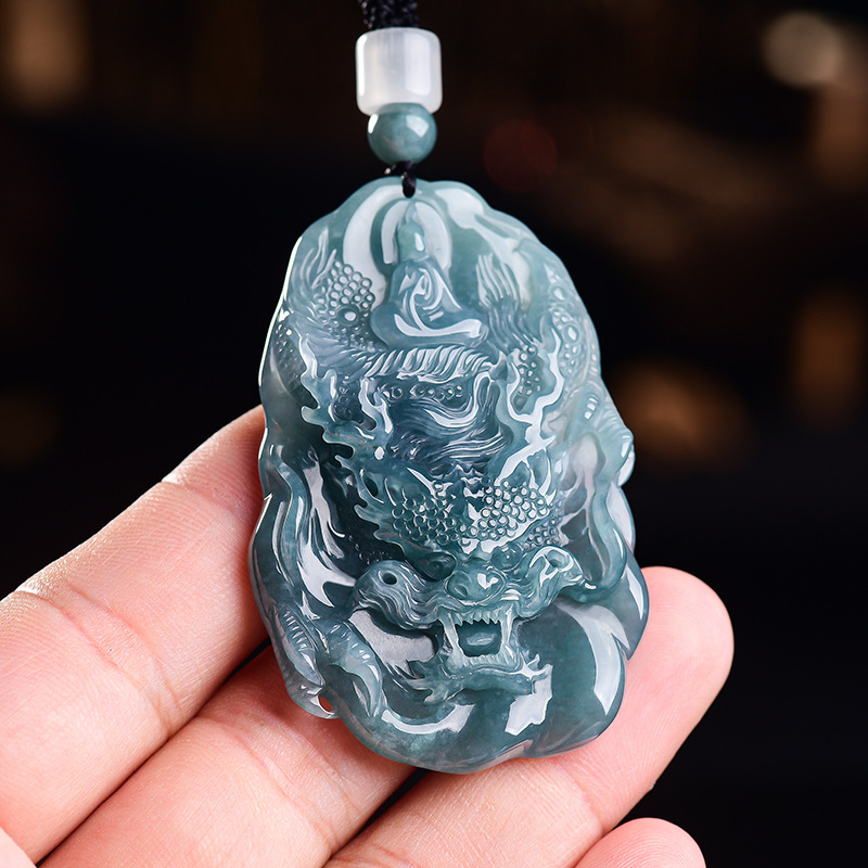 Natural Burmese Jadeite Dragon - Women'S Accessories Jewelry review and price