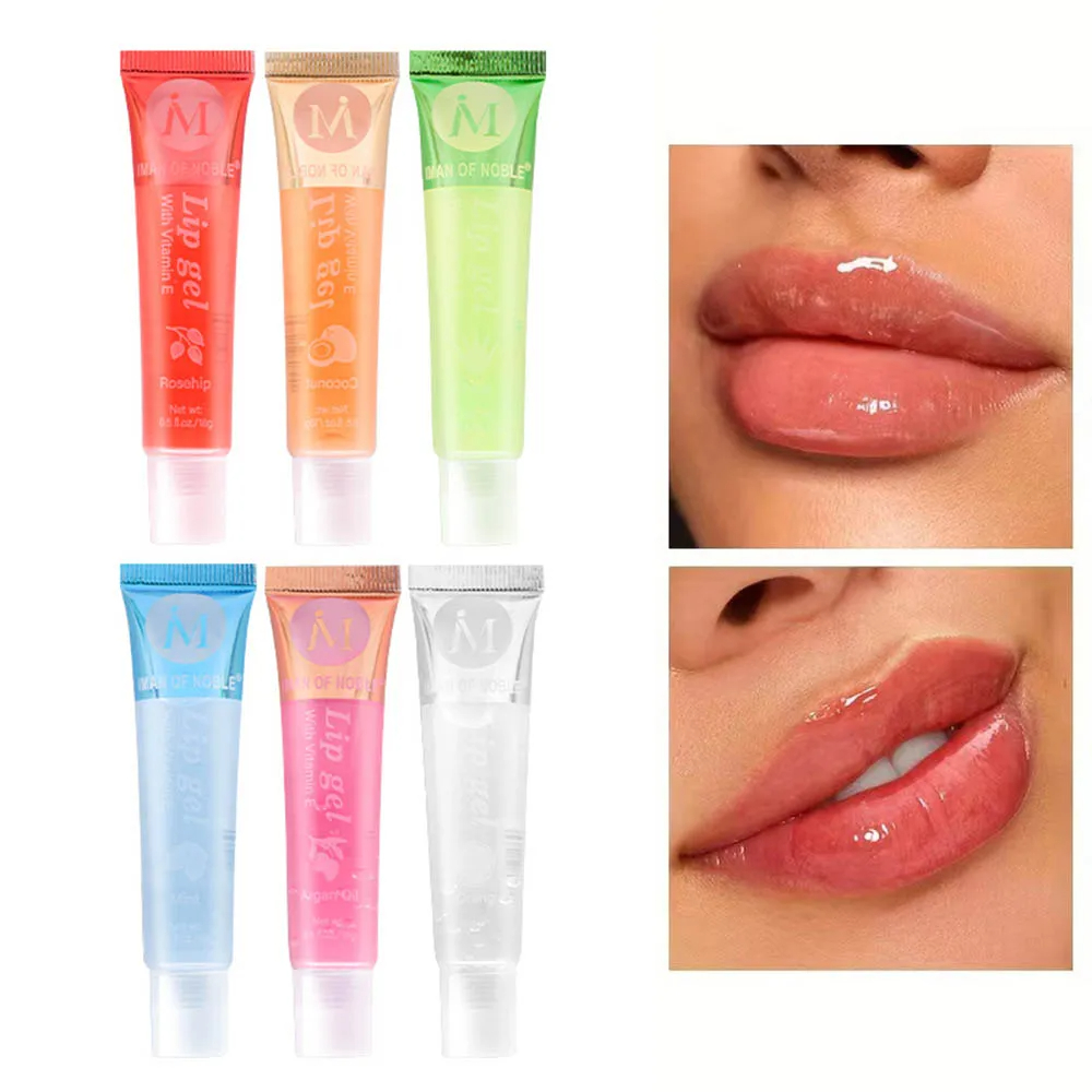 6Pcs Fruit Flavor Glossy Lip O - Women Accessories Clearance review and price