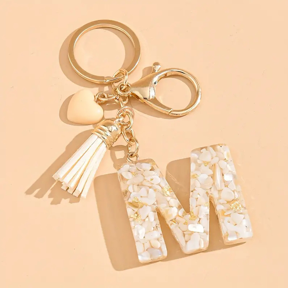 A-Z English Keychain Tassel Re - Women Accessories In English review and price