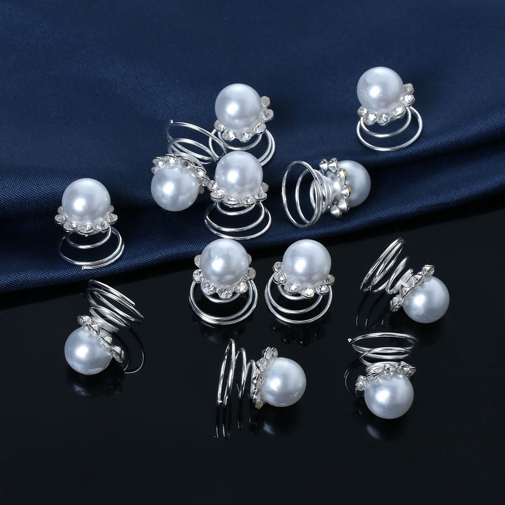 12Pcs Bridal Crystal Pearl Flo - Women Accessories Combo review and price