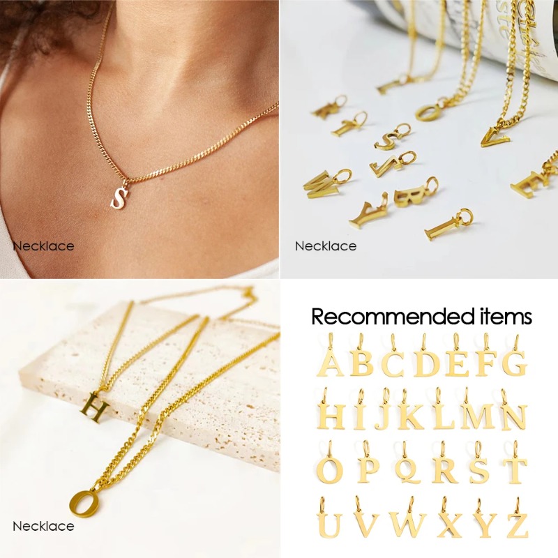 DIY Cut English Alphabet Neckl - Women Accessories Name In English review and price