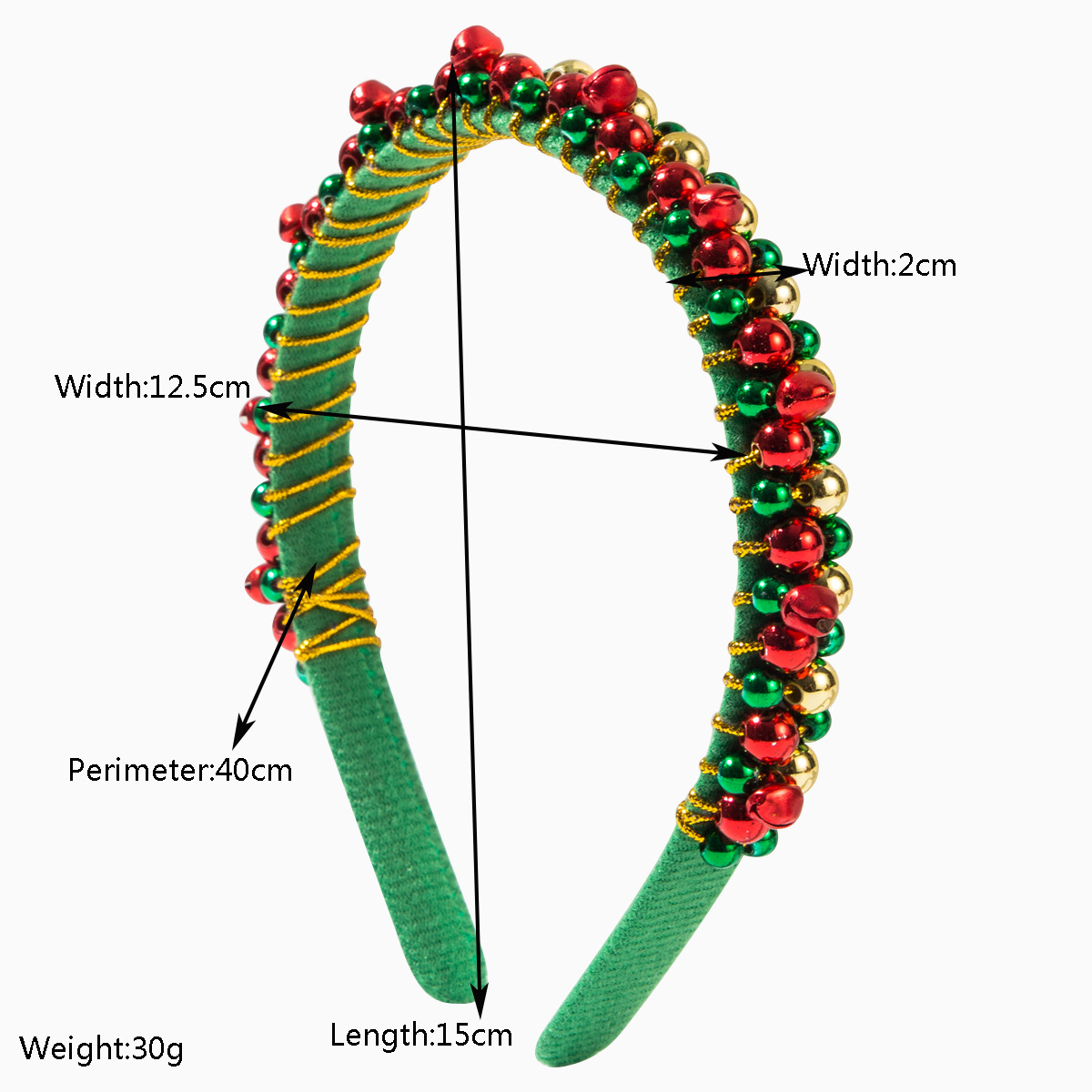 New red and green Christmas he - Women'S Accessories Flannels review and price