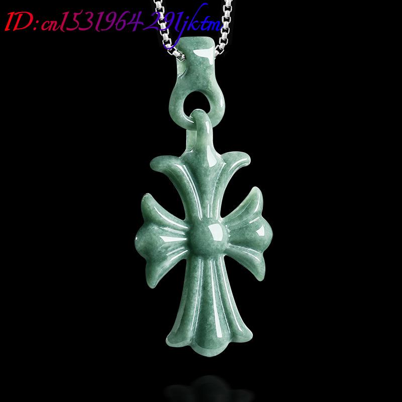 Natural Burmese Jadeite Cross  - Women'S Accessories Jewelry review and price