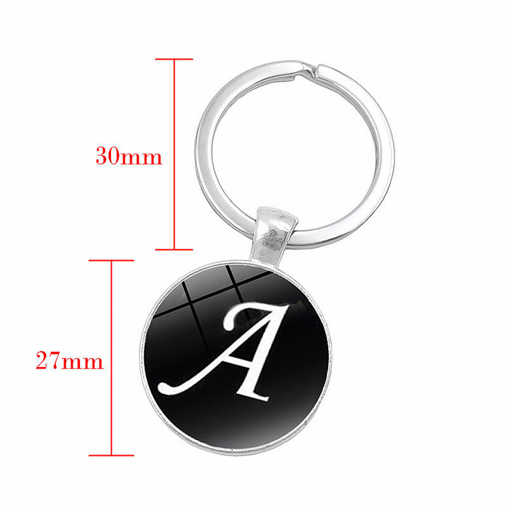 A-Z Initial Name Keychain For  - Women Accessories Name In English review and price