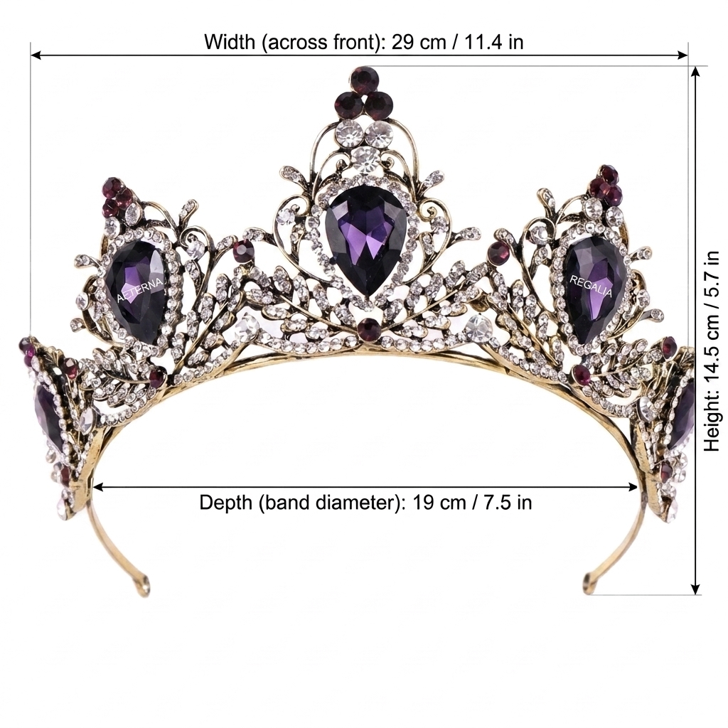 Crown Headpiece Lightweight Ba - Women'S Accessories Jewelry review and price