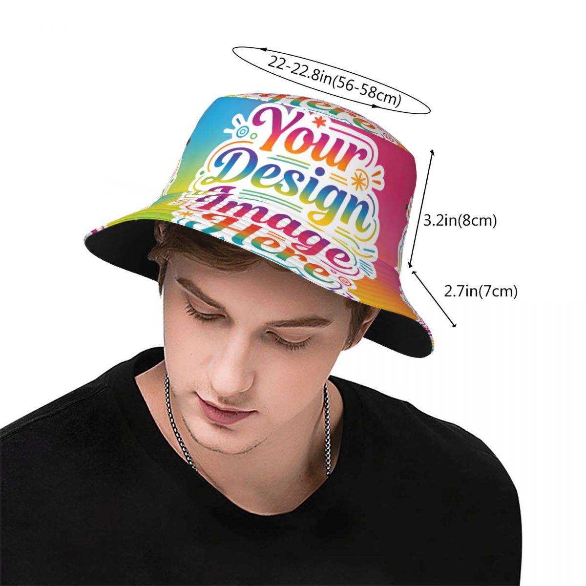 Custom Your Image Logo Bucket  - Women Accessories Images review and price