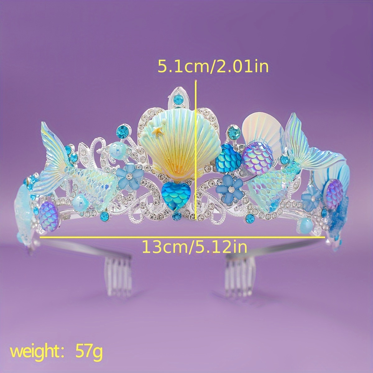 2025 New Mermaid Hair Comb Cro - Women'S Accessories Jewelry review and price